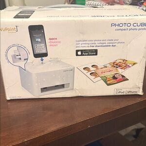 VuPoint Photo Cube Compact Printer